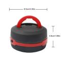 Portable Telescopic Foldable LED Camping Light - Emergency Night Tent Light with AA Battery Compatible (Batteries Not Included). 