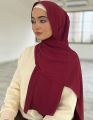Plain Chiffon Georgette Hijab Stoller Scarf-Multicolor Stoller For Girls and Womens. 