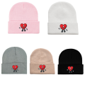 Personality Bad Bunny Warm Hat Anime Cosplay Windproof Versatile Knitting Embroidery Cap Trend Outdoor Hat Costume Party.
