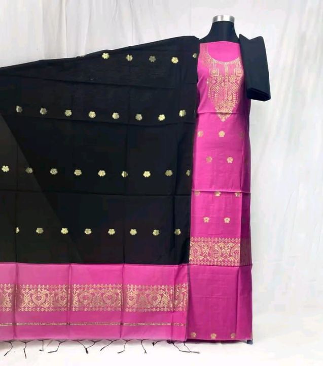 Half%20silk%20Tat%20jamdani%20three%20pis%20for%20women%20-%20Image%202