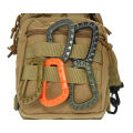 2/5/16Pcs Tactical Carabiner Set Plastic Steel Quick Hook Webbing Lock Keychain Key Chain Outdoor Backpack Karabiner Buckle. 