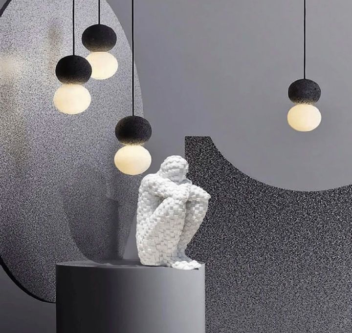 Mosaic Abstract Thinking sculpture Thinker Figure | Viral and aesthetic Home decor for book shelf | Room decor