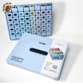 HIMI Gouache Paint Set, 112 Colours, 12 ml, Non-Toxic Paint for Canvas and Paper, Art Accessories for Professionals (Ice Blue). 