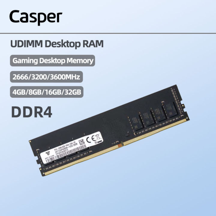 Casper Desktop Computer RAM DDR4 Memory Module PC 4/8/16/32GB 2133/2400 ...