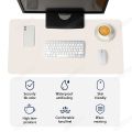 Mouse Pad Large Size Office Desk Protector Mat PU Leather Waterproof Desktop Keyboard Desk Pad Gaming Mousepad PC Accessories. 