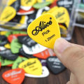 50 Pieces Guitar Picks 0.58/0.71/0.81/0.96/1.2/1.5mm Plectrum ABS Premium for Acoustic Electric Guitar Bass Ukulele Plectrums.