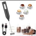 USB Rechargeable Handheld Egg Beater 3 Speeds Electric Milk .. 