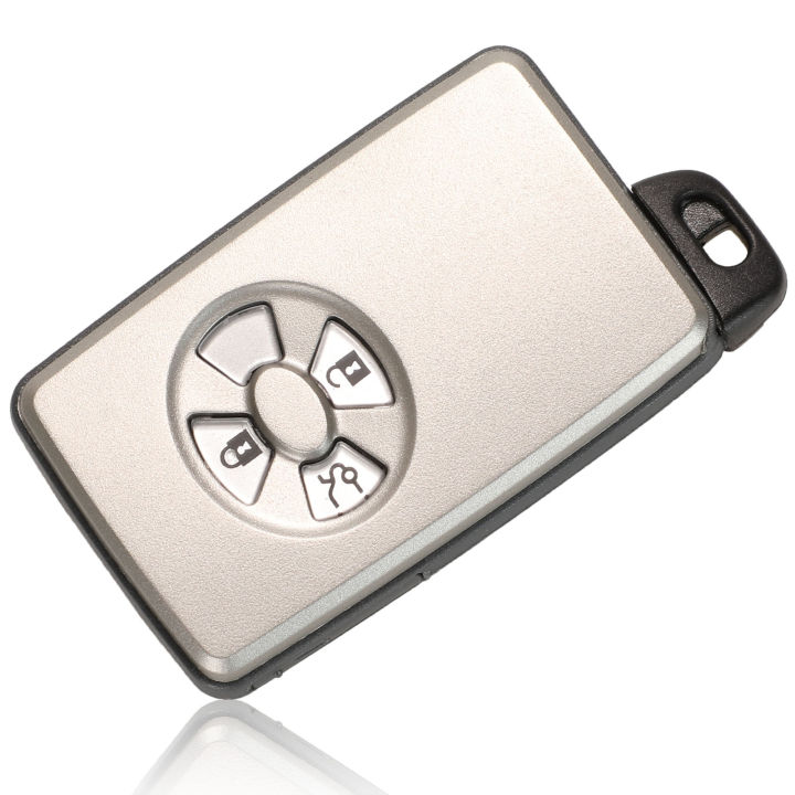 Jingyuqin%20Smart%20Card%20Shell%20For%20Toyota%20Avalon%20Camry%20Highlander%20Crown%20Corolla%20Black/White%202/3/4/5%20Buttons%20Remote%20Car%20Key%20Case%20Fob%20-%20Image%204