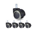 Chair Parts China Wheel 5pcs (1 Set)BIFMA Certified Free Delivery.