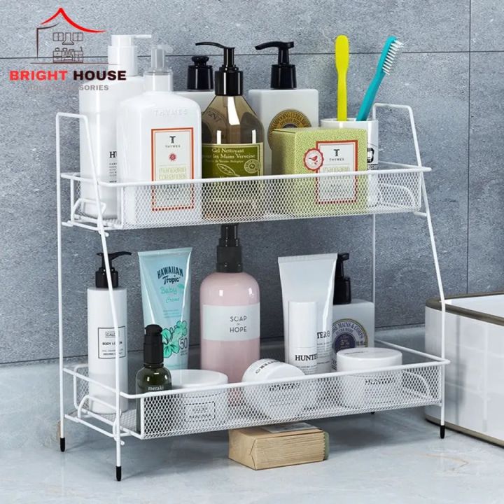 Cosmetic Rack Makeup Organizer Double layer