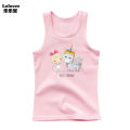 Kawaii Girls Singlet Cute Unicorn printed Girls Tank Tops Kids Sleeveless T-shirt Children Fashion Party Clothes. 