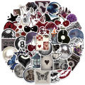 50PCS Aesthetic Pinterest Adults Sticker Y2K Cool Stickers Decoration Suitcase Phone Helmet Phone Laptop Stationery Cute Decals. 