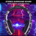 PRO Gaming Headphones with Noise Reducing Microphone ~ Black Camouflage Headset with Hi-Fi Subwoofer Stereo Sound with Bass for Mobile, PC, Laptop, Computer, PlayStation4, Xbox ~ Noise Cancelling PS4 Headphone with Mic - USB + 3.5mm Wire  ~ By FunBug. 