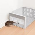 Humane Smart Double Door Rat Trap Steel No Kill Live Catch with Air Holes Mice Trap Effective Sanitary Safe Mouse Cage Traps. 