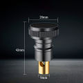 Toilet Bidet Sprayer Triangle Valve 1 In Two Double Control Faucet G1/2 Rotary Switch Shower Head Washer Washing Machine Valve. 