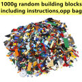 1500g DIY MOC Random Assembly Building Blocks Bulk Basic Parts Classic Model Bricks Creative City Sets Kid Educational Toys .