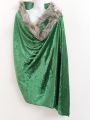 Women's Fashionable Velvet Shawl Soft Warm Elegant Fashion Accessories. 