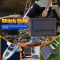 50-1000W Foldable Solar Panel Power Supply Kit Complete 18V Portable Power Station with USB/DC for Phone Camping RV & Boating.
