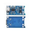 5 Piece TP4056 Lithium Battery Charging Module - (Micro USB 5V 1A) - Lithium Battery Charger Module with Dual Protection.