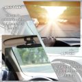Anti - Glare Polarized Car Sun Visor Extender: Acrylic, blocks stray light/UV, reduces snow blindness, easy - install for all ve.