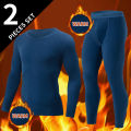 1/2/4-Piece Men's Long-sleeved Trousers In Autumn And Winter Thermal Underwear Casual Joker Sports Fitness Solid Color Suit.