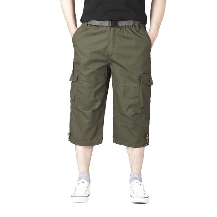 Summer%20pure%20cotton%20cropped%20shorts%20for%20men%20and%20young%20people,%20straight%20leg%20sports%20camouflage%20casual%20workwear%20shorts,%20loose%20and%20thi%20-%20Image%205