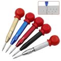 Automatic Spring Loaded Center Punch Glass Breaker Window Puncher Drill Bit Center Punch Eyelet. 