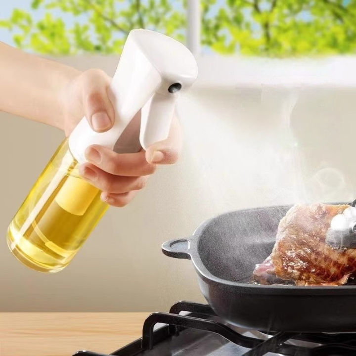 Kitchen Atomizing Oil Sprayer, Precision Oil Control Spray Bottle, Food Grade Plastic Leak - Proof Dispenser (Multi - Capacity)