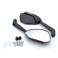Universal Motorbike 8/10mm Screw Adjustable Rear View Mirror Angles For Honda Yamaha Harley Kawasaki Suzuki Scooter Side Mirrors. 
