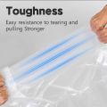 50/100PCS Extra White Large Garbage Bags, Thickened Transparent, Disposable Hotel Storage Plastic Bag for Kitchen,trash Dustbin.