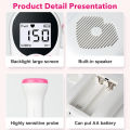 Home Doppler Fetal Heart Rate Monitor Baby Pregnancy Heartbeat Detector LCD Backlight No Radiation Stethoscope Pulse Meter 3MHz. 