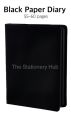 Best Black Paper Notebook / Black Paper Journal with Black Cardboard Hardcover.... 
