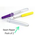 Pack of  2 and 4 SEAM RIPPER (Stitch opener) multi color. 