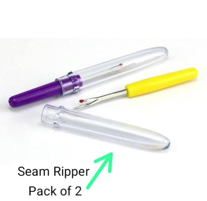 Pack of  2 and 4 SEAM RIPPER (Stitch opener) multi color