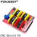 CNC Shield V4 shield v3 Engraving Machine / 3D Printer / A4988 DRV8825 Driver Expansion Board for arduino Diy Kit. 