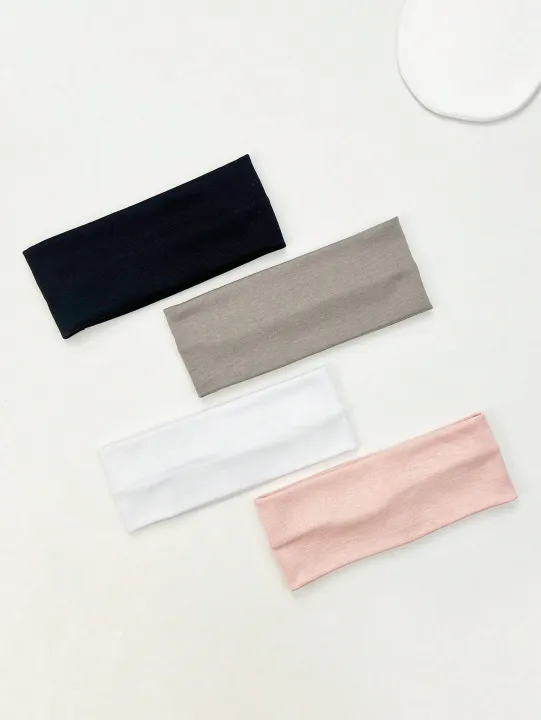 4Pcs/Set%20Fashion%20Knitted%20Hair%20Bands%20Women%20Solid%20Color%20Wide%20Elastic%20Headband%20Sport%20Yoga%20Hairband%20Soft%20Wash%20Face%20Makeup%20Headwrap%20-%20Image%203