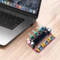 XH-M139 Audio Amplifier Board 2x50W 100W 2.1 Channel Amplifier Modules DC 12-24V 3 Sound Channels Energy Saving Pure HiFi Music. 