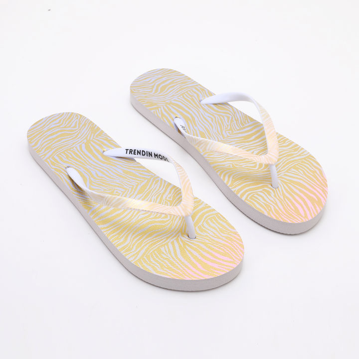 Women's Flip Flops Lightweight and Soft Footbed, Thin Strap Beach Sandal