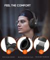 INFURTURE Active Noise Cancelling Headphones, H1 Wireless Over Ear Bluetooth Headphones, Deep Bass Headset, Low Latency, Memory Foam Ear Cups,40H Playtime. 