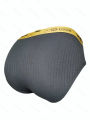 4-Pack Men's Cotton Briefs - “HELLO” & “THINKING LIFE” Waistbands, 4 Colors. 