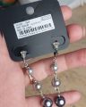 Charming Charlie Sterling Silver Earrings,  Clip-On Earrings, Stone Earrings, Formal and Casual Earrings, Fancy and Elegent Amazon Jewellery. 