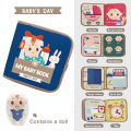 Montessori Busy Book Baby Early Education Book，Puzzle Toy, Animal Cognitive Fabric Book, Repeated Paste Book & Sensory Toys. 