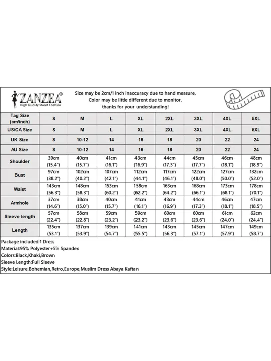 ZANZEA%20Autumn%20Women%20Muslim%20Dress%20Turkey%20Abaya%20Elegant%20Long%20Lantern%20Sleeve%20Patchwork%20Sundress%20Pleated%20Vestidos%20Islamic%20Dubai%20Robe%20-%20Image%206