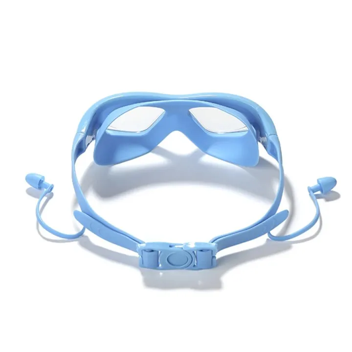 Children's%20Fashion%20Swimming%20Glasses%20Earplugs%20Waterproof%20Anti-fog%20Big%20Frame%20Diving%20Silicone%20HD%20Swimming%20Glasses%20-%20Image%202