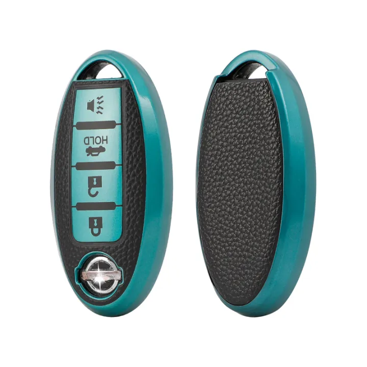 TPU%20Leather%20Car%20Key%20Case%20Cover%20for%20Nissan%20Leaf%20Micra%20Qashqai%20J11%20J10%20X%20Trail%20T32%20Versa%20Note%20Patrol%20Key%20Fob%20Cover%20Accessories%20-%20Image%202
