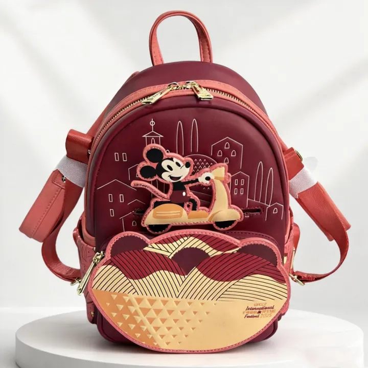 Loungefly%20Disney%20Mickey%20Mouse%20Ear%20Pu%20Leather%20Women's%20Backpack%20Castle%20Cosplay%20Leisure%20Travel%20Bag%20Mini%20Children's%20Schoolbag%20-%20Image%205