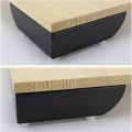 4PCS Metal Furniture Support Legs Three-pronged Feet 3.5cm Height DIY Furniture Hardware for Sofa/Cabinet/Couch/Table/Ottoman. 