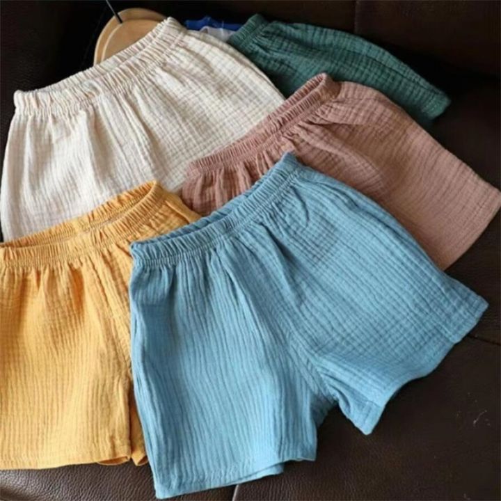Baby%20Cotton%20Linen%20Shorts%20Summer%20New%20Children's%20Solid%20color%20Short%20Pant%20Boys%20Girls%20Thin%20Short%20Pants%20Girls%20Boy%20Clothing%20-%20Image%202