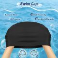 Unisex Adult Silicone Swim Cap Waterproof Swimming Hat Non Slip Bathing Pool Hat Elastic Silicone Cap for Long and Short Hair.