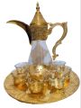 Arabic Turkish Style Coffee Kahwa  Set Tea Set Zam Zam Water Arabic Style Kahwa Set. 